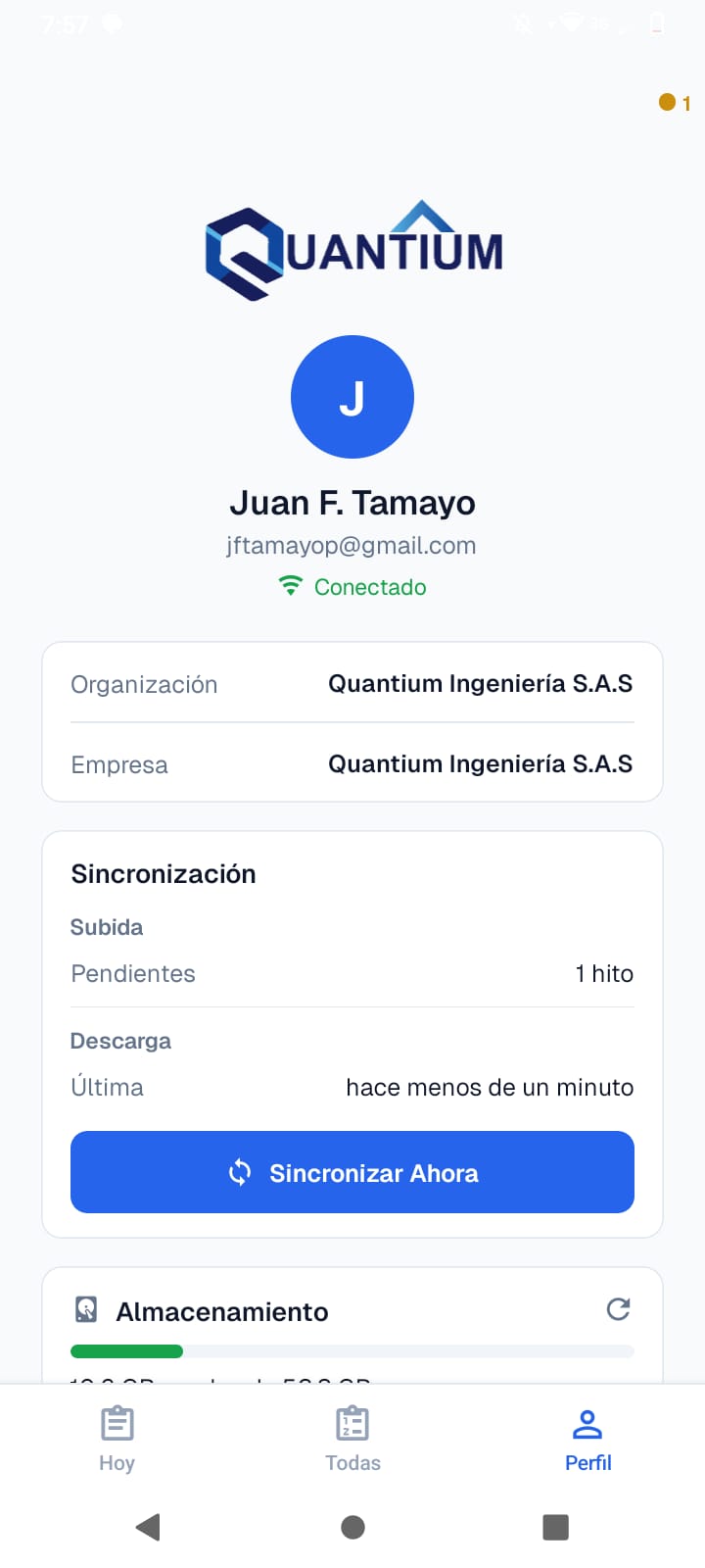 Sincronización offline-first